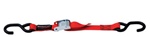 1" x 6' Strap with Vinyl Coated S-Hooks