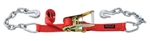 2" x 7'  Ratchet Strap with Chain Extension