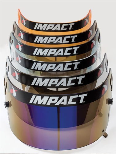 Performance & Racing Parts IMPACT HELMET SHIELD VISOR DARK SMOKE 1320