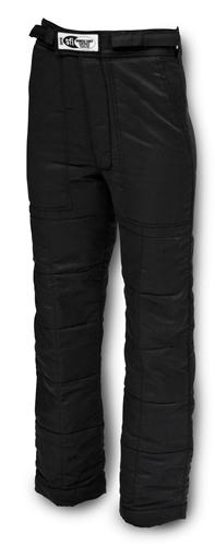 Pants only PROFOX-503 Black Large-Tall Pants Auto Racing Fire Resistant SFI 3.2A/5 Fire Racing Suit 